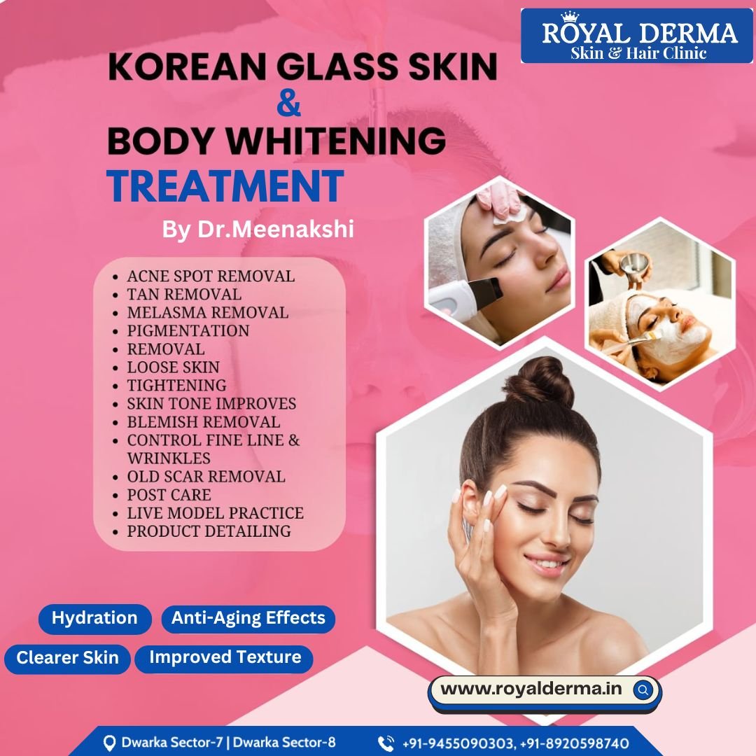 Glass Skin and Body Whitening Treatment in Delhi