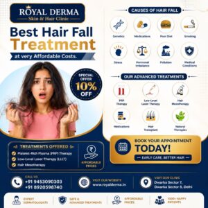 Best hair fall treatment at very affordable costs.