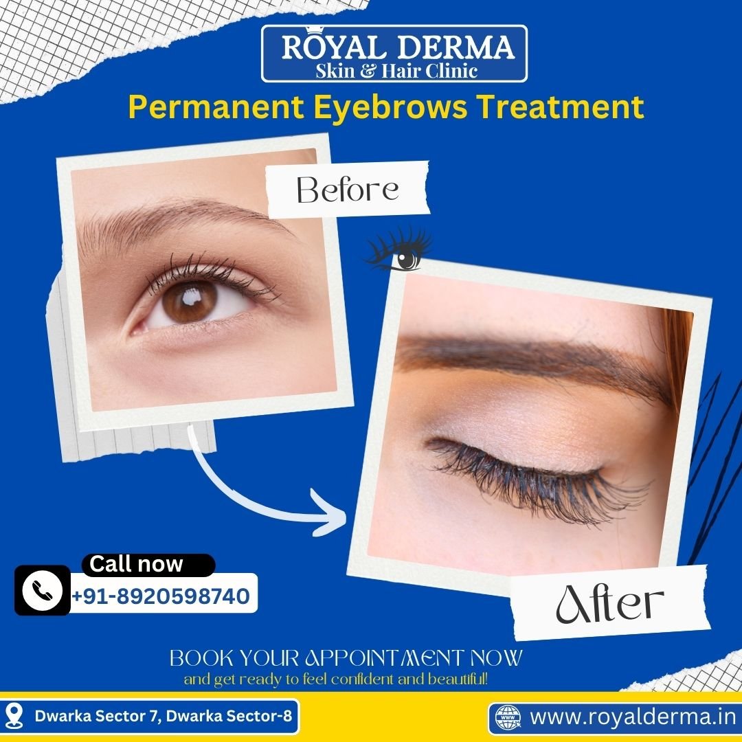 Permanent Eyebrows Treatment