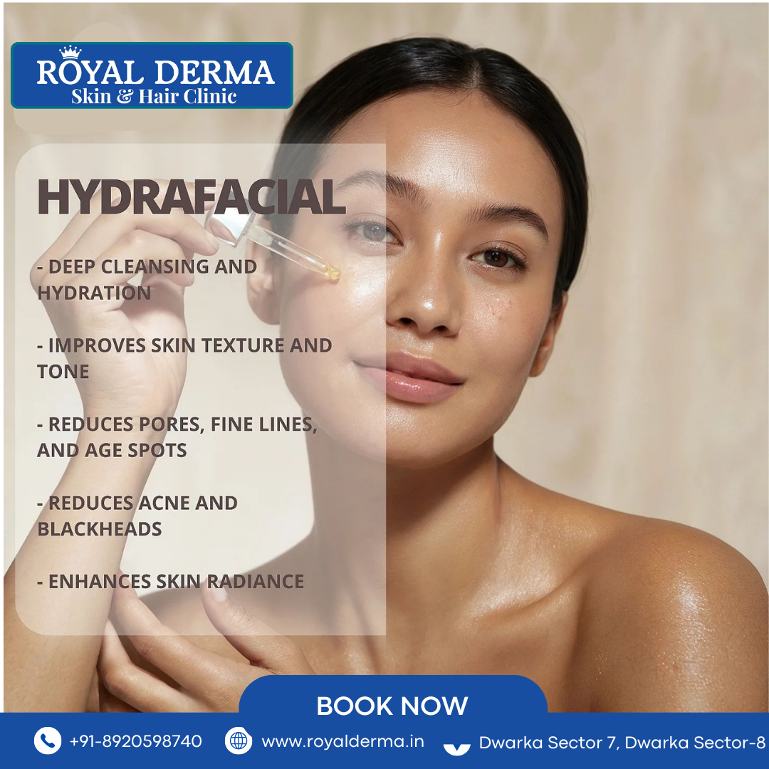 HydraFacial provides numerous benefits for the skin