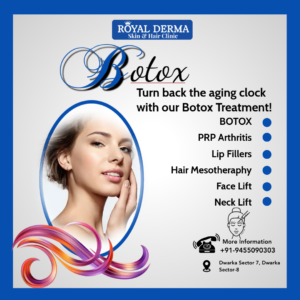 Turn back the aging clock with our Botox Treatment!