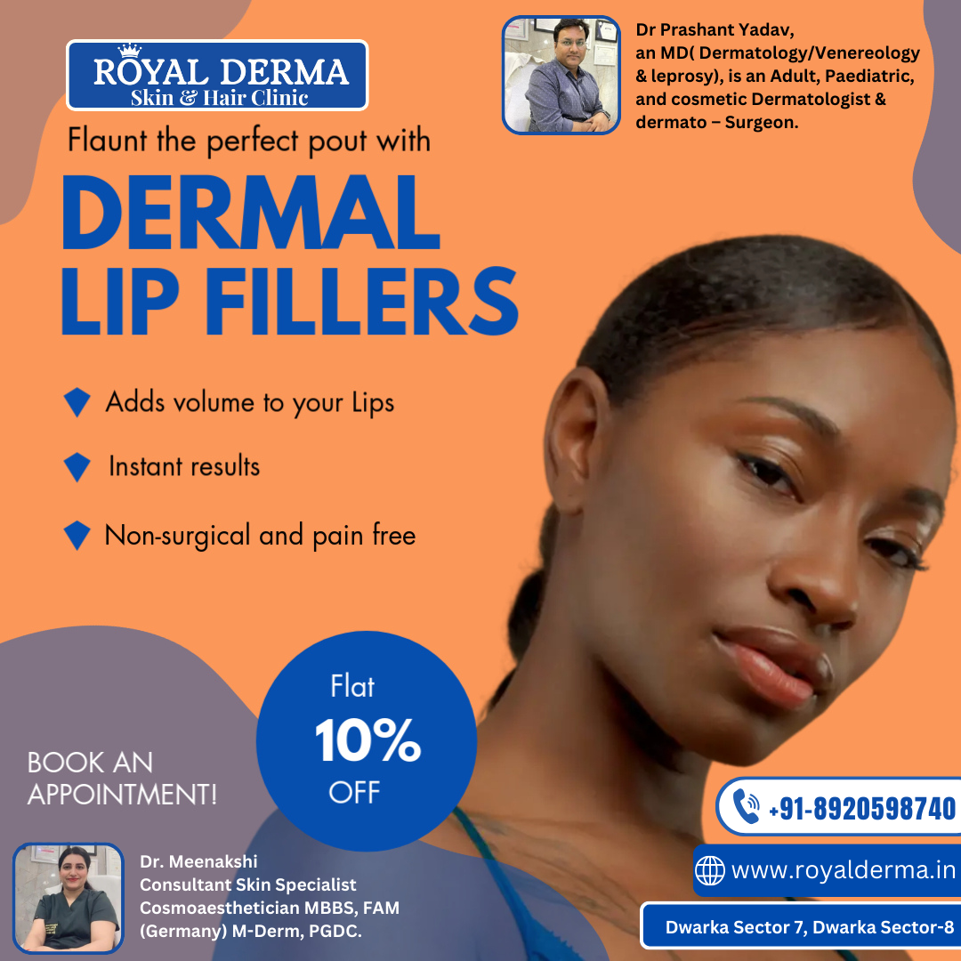 Dermal Lip Fillers by Royal Derma