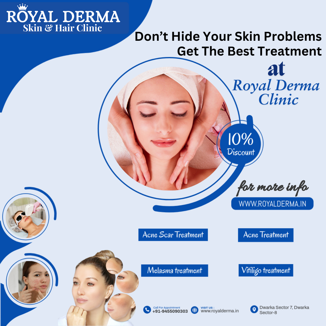 Don’t Hide Your Skin Problems - Get The Best Treatment