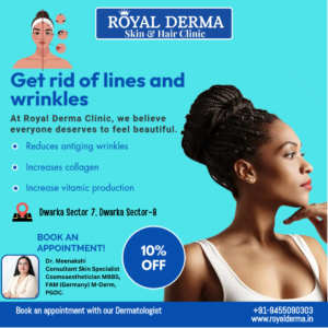 Get rid of fine lines and wrinkles