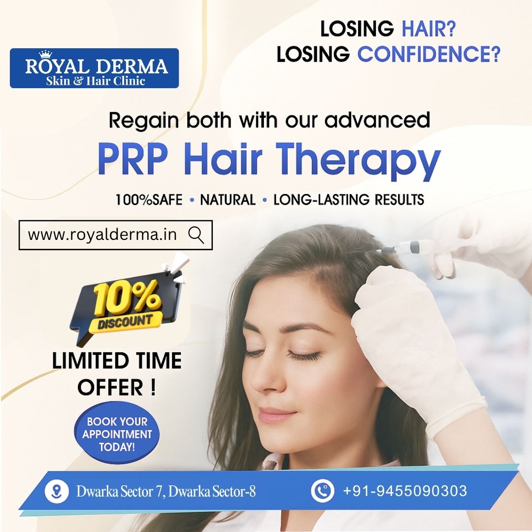 PRP Hair Therapy in Dwarka, Delhi