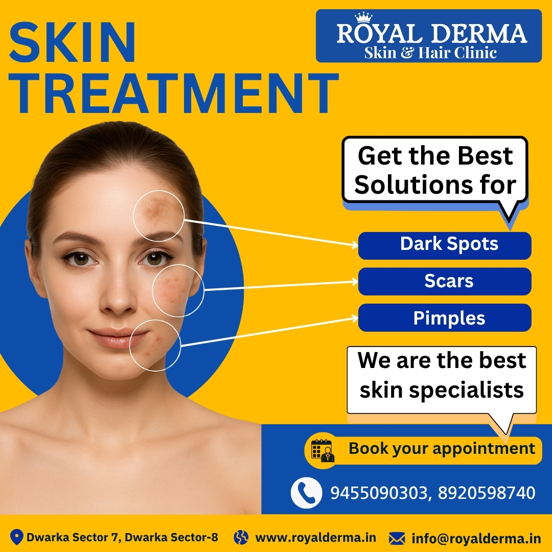 Royal Derma Skin & Hair Clinic in Dwarka Delhi