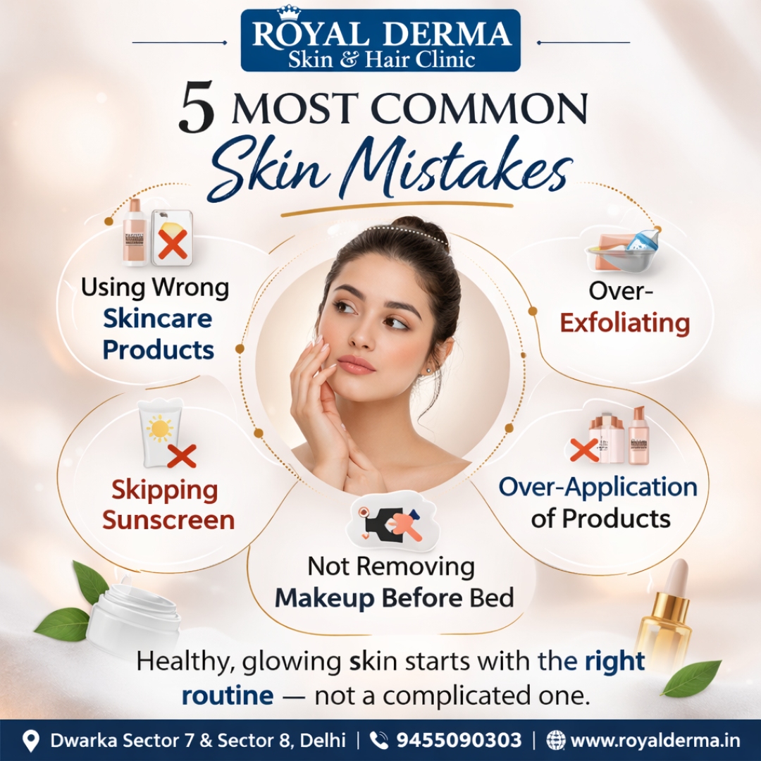 5 Most Common Skin Mistakes You Should Avoid