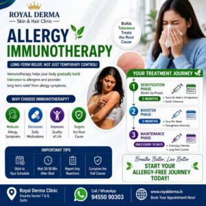 Best Allergy Treatment Clinic in Dwarka Delhi | Royal Derma