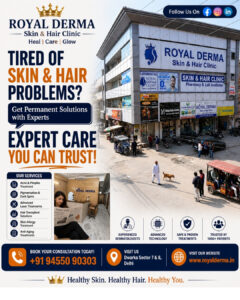 Tired of Skin & Hair Problems? Get Expert Care in Delhi at Royal Derma
