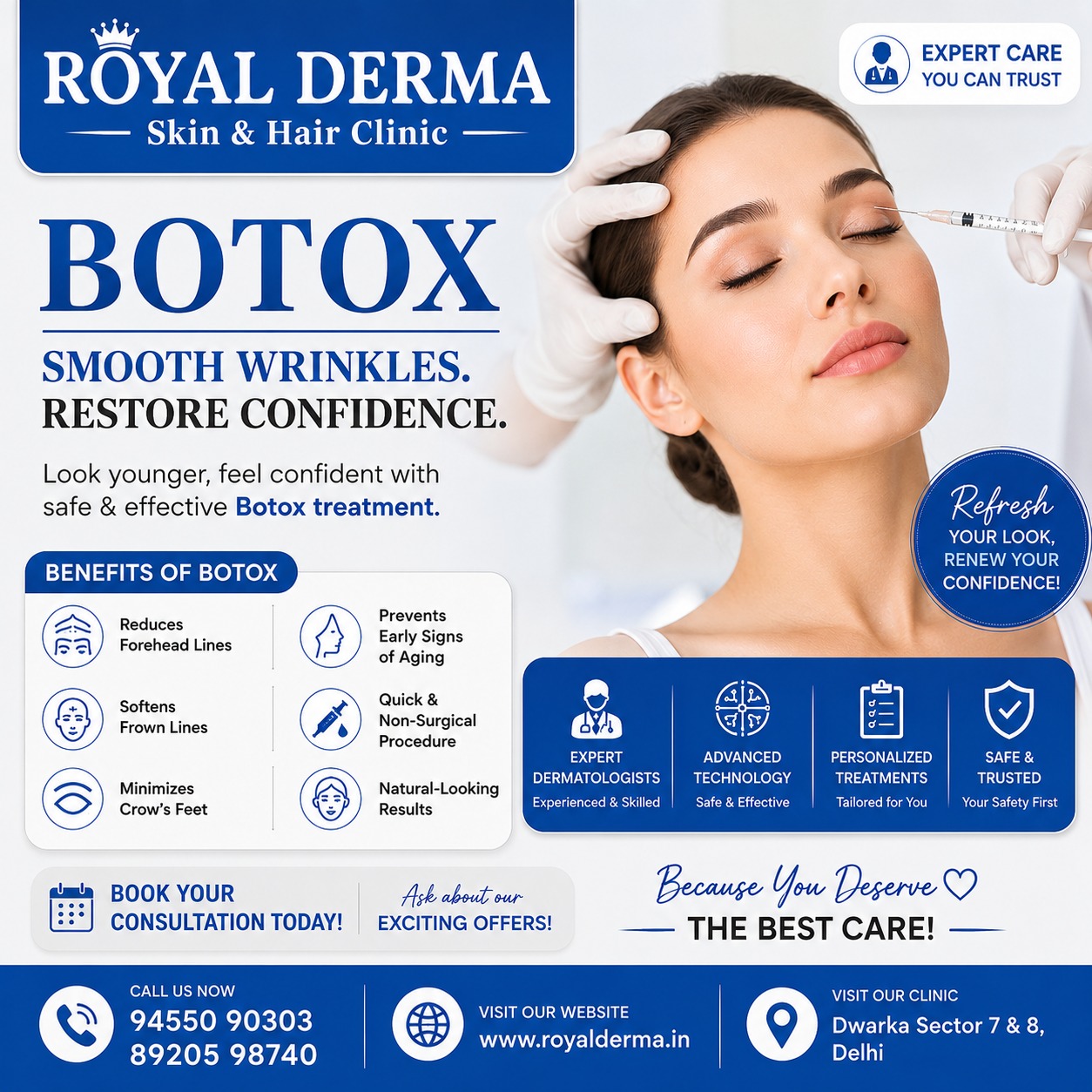 Botox Treatment in Dwarka Delhi