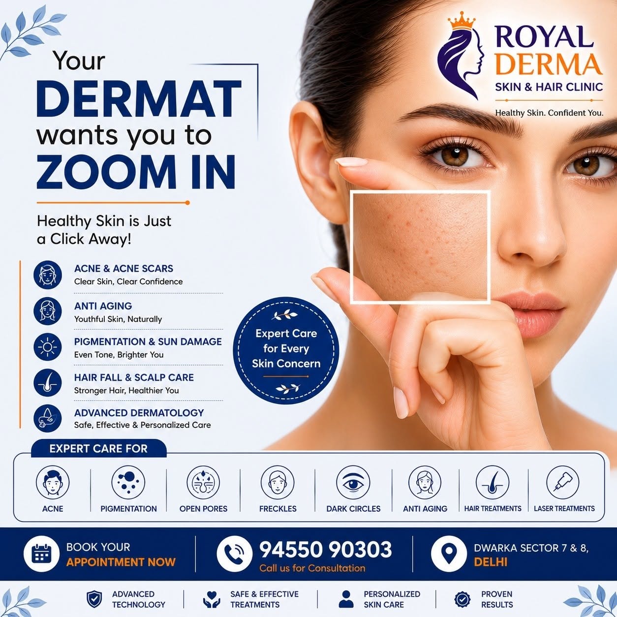 Your Dermatologist Wants You to ZOOM IN