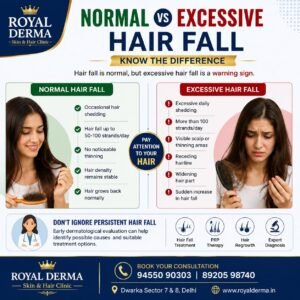 Hair Fall Treatment in Dwarka Delhi Royal Derma