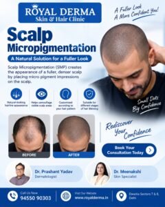 Scalp Micropigmentation in Dwarka Delhi